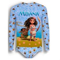 Conjunto UV Infantil Menina Proteção Solar 50+ Moana