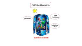 Conjunto UV Infantil Menino Proteção Solar 50+ Mário