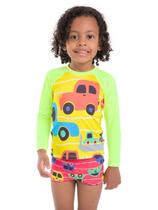 Conjunto UV Masculino Infantil Solenza Moda Praia