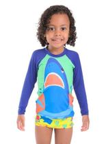Conjunto UV Masculino Infantil Solenza Moda Praia