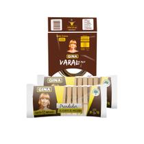 Conjunto Varal Aço 10m e 24un Prendedores de Madeira Conjunto Varal Aço 10m e 24un Prendedores de Madeira