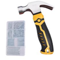 Conjunto variado de pregos e martelos de 225 g Zangboer 750 unidades