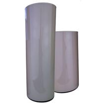 Conjunto Vaso Tubo Vidro Mesa Decoração Cilindrico Enfeite Flores Casa Escritório Sala Branco Preto Nude 10x30 cm