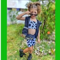 Conjunto vem com pochete colete tactel