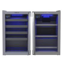 Conjunto Venax Cervejeira Blue E Adega Piubella 100 Litros Cinza Porta Invertida 110V - VENAX ELETRODOMESTICOS LTDA