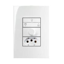 Conjunto Ventilador De Teto Com Tomada 10a-20a 127v Sleek Margirius