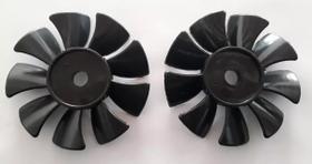 Conjunto Ventoinha Lado A /b Compressor Odontológico 5 Bpo