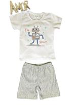 Conjunto Verão Masculino Boys Robô Conjunto Verão Masculino Boys Robô