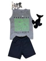 Conjunto Verão Masculino Raga kids Paraíso Conjunto Verão Masculino Raga kids Paraíso