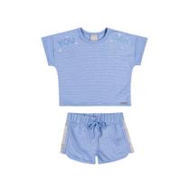 Conjunto Verão Menina Colorita Ref 73041