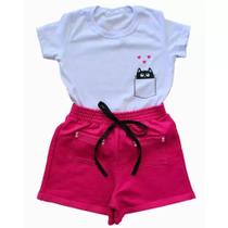 Conjunto Verão Meninas Infantil/Juvenil 2 ao 16(P) Conjunto Verão Meninas Infantil/Juvenil 2 ao 16(P)