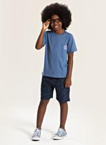 Conjunto Verão Menino Azul Camiseta e Bermuda Com Bolso Molekada Future Conjunto Verão Menino Azul Camiseta e Bermuda Com Bolso Molekada Future