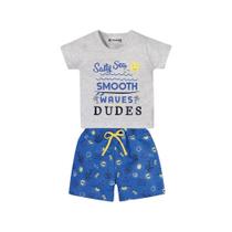 Conjunto verão menino Brandili ref 33586 Conjunto verão menino Brandili ref 33586