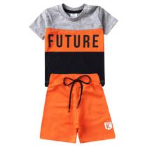 Conjunto Verão Menino - Camiseta e Shorts - Future