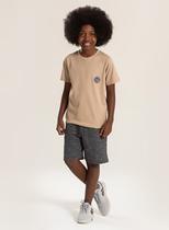 Conjunto Verão Menino Marrom Camiseta e Bermuda Com Bolso Molekada Future Conjunto Verão Menino Marrom Camiseta e Bermuda Com Bolso Molekada Future