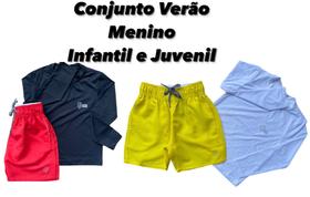 Conjunto Verão Praia Confortável Menino