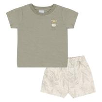 Conjunto Verde Bebê Pulla Bulla Menino - 53266-1350 Conjunto Verde Bebê Pulla Bulla Menino - 53266-1350
