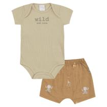 Conjunto Verde Bebê Pulla Bulla Menino - 53269-1345