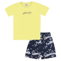 Conjunto Verde Infantil Pulla Bulla Menino - 53475-473 Conjunto Verde Infantil Pulla Bulla Menino - 53475-473