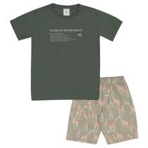 Conjunto Verde Infantil Pulla Bulla Menino - 53478-356