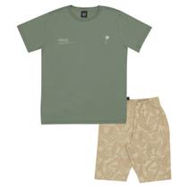 Conjunto Verde Juvenil Pulla Bulla Menino - 53571-63