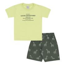 Conjunto Verde Primeiros Passos Menino - 53374-1344 Conjunto Verde Primeiros Passos Menino - 53374-1344