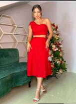 Conjunto vermelho