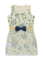 Conjunto Vestido de Flores e Saia de Tule - Destak Conjunto Vestido de Flores e Saia de Tule - Destak