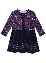 Conjunto Vestido e Bolero Infantil Menina -54443 Conjunto Vestido e Bolero Infantil Menina -54443