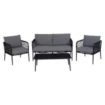 Conjunto Viena Estofados e Mesa Mor Life