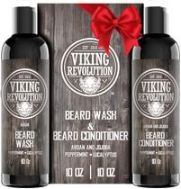 Conjunto Viking Revolution de Shampoo e Condicionador para Barba - 300ml