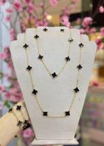 Conjunto virginia modelo trevo branco