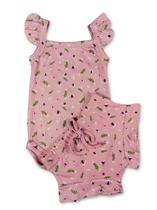 Conjunto WeeKids: Body de Alcinha e Tapa Fralda - Nude Estampado para Bebê Conjunto WeeKids: Body de Alcinha e Tapa Fralda - Nude Estampado para Bebê