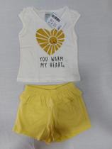 Conjunto White infantil feminino tam 1 ano