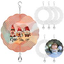 Conjunto Wind Spinner WindMage de 8 polegadas, pacote com 6 unidades, alumínio e metal Conjunto Wind Spinner WindMage de 8 polegadas, pacote com 6 unidades, alumínio e metal