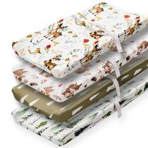 Conjunto Woodland, pacote com 4 capas para trocadores, Jola's House Conjunto Woodland, pacote com 4 capas para trocadores, Jola's House