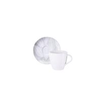 Conjunto Xícara e Pires Chá Tramontina Arbo Porcelana Conjunto Xícara e Pires Chá Tramontina Arbo Porcelana