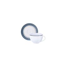 Conjunto Xícara E Pires De Chá Tramontina Nix Em Porcelana Decorada 250 Ml 2 Peças Tramontina Conjunto Xícara E Pires De Chá Tramontina Nix Em Porcelana Decorada 250 Ml 2 Peças Tramontina