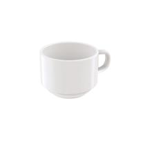 Conjunto Xícaras 240ml E Pires De Chá Paola Em Porcelana Branca - Tramontina 96600137