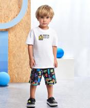 Conjunto youccie camisa/short moletom