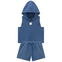 Conjunto Young Class Teen De Moletinho Com Cor Lisa Infantil