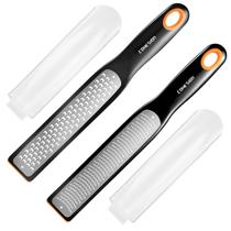 Conjunto Zester & Grater Set Lâmina de Aço Inoxidável Gravada em Coesão