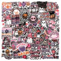 Conjunto Zeyune de 72 peças de ferro rosa para Halloween Conjunto Zeyune de 72 peças de ferro rosa para Halloween