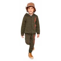 ConjuntoMoletom InfantilMenino Rex Danger