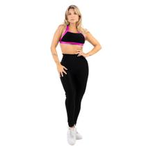 Conjuntos 2 Peças Academia Feminino Fitness Sem Bojo