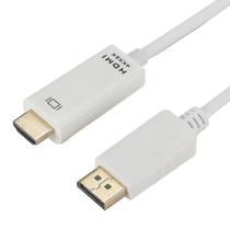Conjuntos de acessórios de computador 4kx2k dp para hdmi cabo conversor comprimento do cabo: 1,8 m branco Conjuntos de acessórios de computador 4kx2k dp para hdmi cabo conversor comprimento do cabo: 1,8 m branco