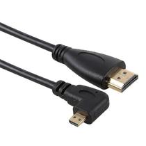 Conjuntos de acessórios de computador 50cm 4k hdmi macho para micro hdmi cabo adaptador de conector banhado a ouro macho angular esquerdo Conjuntos de acessórios de computador 50cm 4k hdmi macho para micro hdmi cabo adaptador de conector banhado a ouro macho angular esquerdo