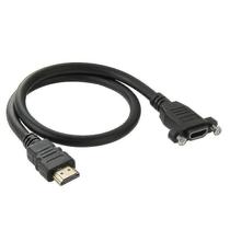 Conjuntos de acessórios de computador 50cm de alta velocidade hdmi 19 pinos macho para hdmi 19 pinos conector fêmea cabo adaptador preto Conjuntos de acessórios de computador 50cm de alta velocidade hdmi 19 pinos macho para hdmi 19 pinos conector fêmea cabo adaptador preto