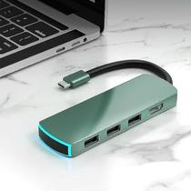 Conjuntos de acessórios de computador basix mate6 air 6 em 1 multi-função tipo-c usb-c hub expansão dock verde