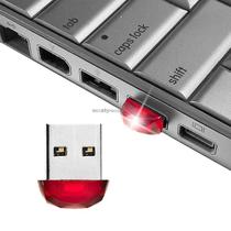 Conjuntos de acessórios de computador estilo de corte de diamante 32gb mini usb flash drive para pc e laptop vermelho